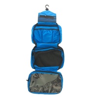 Waterproof Portable Travel Hanging Toiletry Bag Cosmetic Organizer-Blue Photo