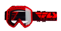 Fly Racing Fly Kids Focus Red/Clear Goggle Photo