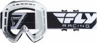 Fly Kids Focus White/Clear Goggle Photo