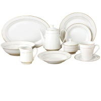Lush Living - 47 Piece Porcelain Dinner Set Photo