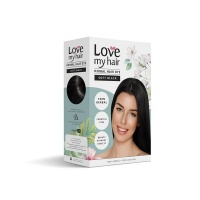 Love My Hair 100% Herbal Hair Dye- Soft Black 100g Photo