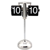 Modern Mechanical Auto Flip Scale Desk Clock Photo