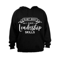 I have Leadership Skills - Hoodie - Black Photo
