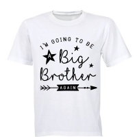 Brother Big - Again - Kids T-Shirt - White Photo