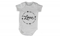 Love - Circular Design - Baby Grow Photo