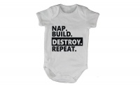 Nap. Build. Destroy. Repeat. - Baby Grow Photo