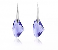 Crystal Diamond Drop Earrings Geometric Jewelry Fashion Women Sexy - White Photo