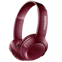 Philips Bass Bluetooth On-Ear Headphones with Mic Red SHB3075RD/00 Photo