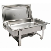 Stainless Steel 9 Liter Single Tray Chafing Dish Food Warmer Photo