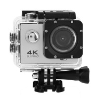 Ultra HD 4K Waterproof Sports Action Camera Camcorder - Silver Photo