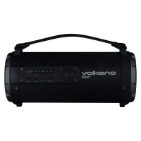 Volkano Urban Series Fabric Tube Bluetooth Speaker - Black Photo