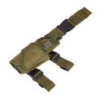 Multifunction Tactical Puttee Thigh Leg for Gun Holster Pouch - Army Green Photo