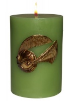 Harry Potter Golden Snitch Sculpted Insignia Candle Photo