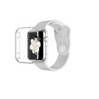 Techme TPU Face Cover for Apple Watch 38mm - Clear Photo