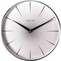 NeXtime 40cm 2 Seconds White Wall Clock - Designed by Deal Design Photo