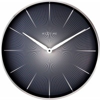NeXtime 40cm 2 Seconds Metal Wall Clock - Designed by Deal Design Photo