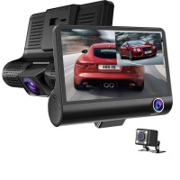 Nevenoe HD Car Dash Camera with 3 Way Camera Photo