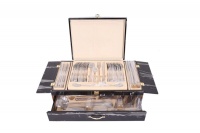Mafy 84 Piece Stainless Steel Cutlery Set And Wooden Case Photo