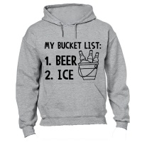 My Bucket List - Hoodie - Grey Photo