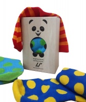 Laughing Panda Bamboo Socks Photo