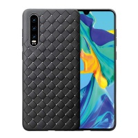 Tekron Slimfit Protective Woven Case for Huawei P30 - Black Photo