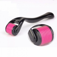 540 Titanium Derma Roller - Black & Pink Photo