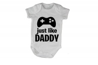 Just Like Daddy - Gamer - SS - Baby Grow Photo