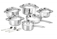 15 Piece Stainless Steel Cookware set Photo