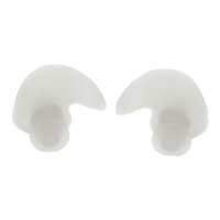 Waterproof Swimming Soft Silicone Earplugs - White Photo
