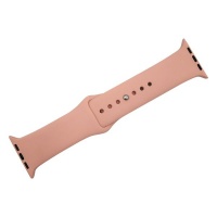 Apple Pink Sand 42mm M/L Silicone Strap Compatible with Watch Photo