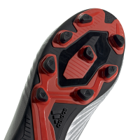 adidas Men's Predator 19.4 FxG Soccer Boots - Silver/Black Photo
