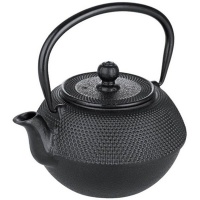 Ibili Oriental Cast Iron Tetsubin Teapot with Infuser - Negra Photo