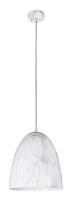 Bright Star Lighting Metal Pendant with Marble Finish Photo