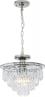 Bright Star Lighting Polished Chrome with Clear Acrylic Crystals Photo