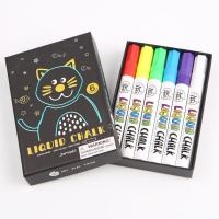 Jarmelo Liquid Chalk Markers: 6 Colours Photo
