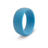 Botthms Turquoise Silicone Wedding Ring Photo