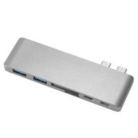 HD 4K USB-C Card Reader & Hub 7 Port Photo