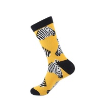 Men's Socks - Zebra Photo