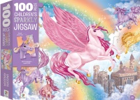 100-Piece Children's Sparkly Jigsaw: Unicorn Kingdom Photo
