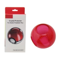 Compatible Nintendo Switch Pokeball Crystal Case -Transparent Red Photo