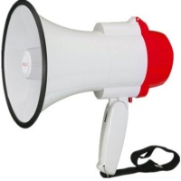 Kentech Megaphone 10w 12v With Siren & 20 Seconds Recording Function Photo