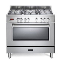 Elba Stainless Steel 90cm Gas / Electric Cooker - 01/9S4EX937N Photo