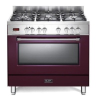 Elba Red 90cm Gas / Electric Cooker - 01/9S4EX937NR Photo
