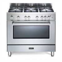 Elba 90cm Excellence Full Gas Cooker Stainless Steel - 9S4EX988N Photo