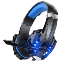 Kotion G9000 Gaming Headphones with Mic - Blue Photo