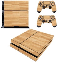 SKIN-NIT Decal Skin For PS4: Wood Photo