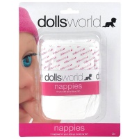 Dolls World - Nappies 5pk Photo