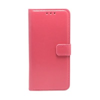 Samsung Deluxe PU Leather Book Flip Cover Galaxy J2 Prime - Pink Photo