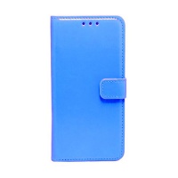 Nokia Deluxe PU Leather Book Flip Cover 9 - L. Blue Photo