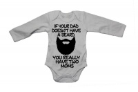 If Your Dad Doesn't Have a Beard... - LS - Baby Grow Photo